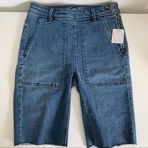 Free People Cut-Off Denim Shorts